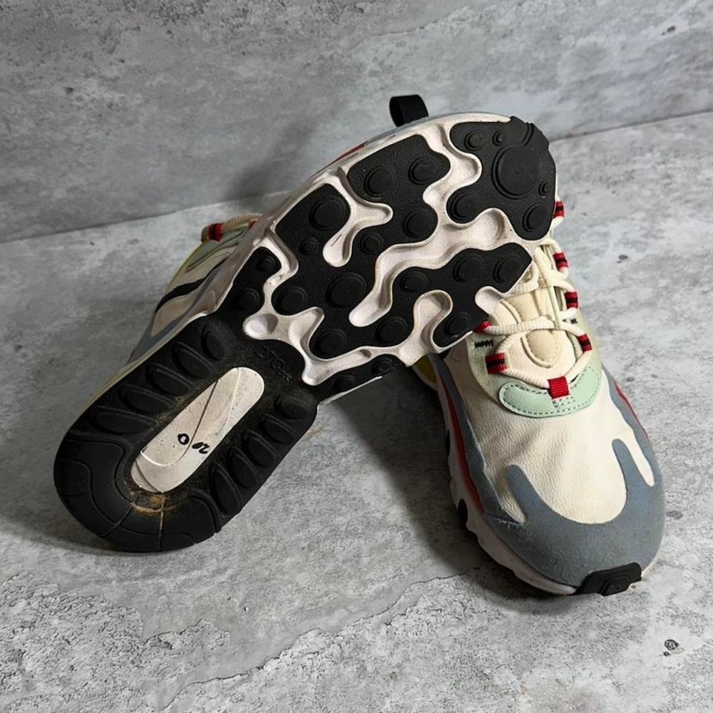 Nike Air Max 270 React Bauhaus Sneakers Women's Size 8 White Athletic sneakers - Picture 7 of 7